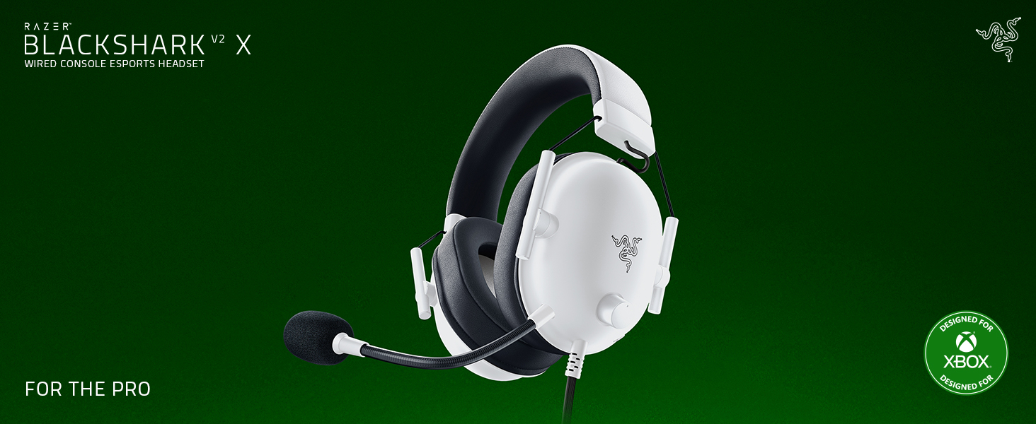 Amazon.com: Razer BlackShark V2 X Xbox Gaming Headset: 50mm